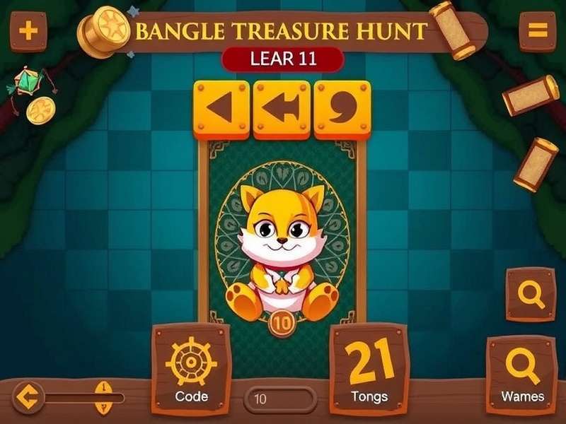 Bangle Treasure Hunt Mobile Interface